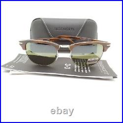 Serengeti Alray Shiny Wood Grain Silver 8945 Polarized New Authentic Sunglasses