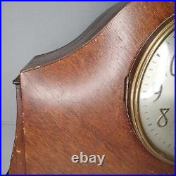Sessions Antique Electric Mantel Clock Model 8686 DJ Wood Case Working