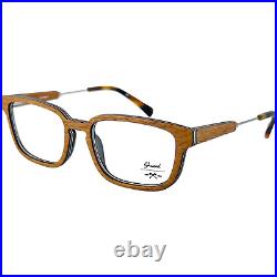 Shwood Duncan Men's Walnut Wood Eyeglass Frame Walnut 51-18 Keyhole withCase
