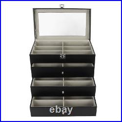 Sunglasses Case Stylish Display Case For Glasses Perfect Four-layer Home Gift