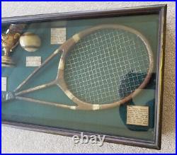 The Wimbledon Championships Wood and Glass Display Case