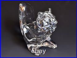 Toyosa Wood Glass Crystal Squirrel Figurehead Accessory Case Craft B9302K