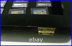 Trade Show Display case Black/P302B 24X36X4