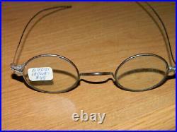 VINTAGE F. A. HARDY Optometrist Kit Optician Eye Glass Lenses Wood Case & GLASSES