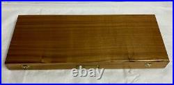 Very Rare Polo Ralph Lauren Display Case Piece Glasses DISPLAY Stand Logo Wood