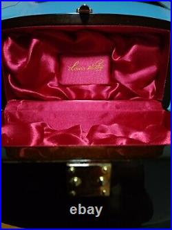 Vintage Louis Vuitton box for millionaire glasses spectacle case wood lacquer