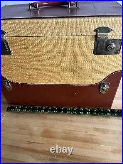 Vintage Mid Century Travel Bar Case and Tool Set