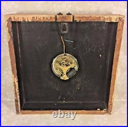 Vintage Standard Electric Time Co Wall Clock Oak Case Slave Clock