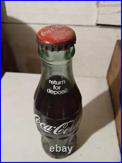 Vintage Wooden Case 6.5 0z Return Glass 24 Classic Original Coca Cola Bottles