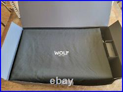 WOLF Heritage 8 Piece Eight Watch Winder Cover Case Box NEW
