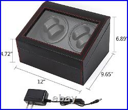 Watch Cases for Men, Rotating Watch Box Organizer, Automatic Watch Winder Displa