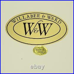 Willabee & Ward 12 Month Bracelet Set Silver Tone 8 Wood Case Danbury Mint