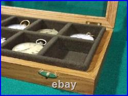 Wooden case for 30 pocket watches