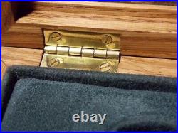 Wooden presentation Case Box for gun Colt M1911