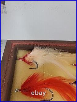 X12 tarpon flies fly fishing legend Tibor BILLY PATE Flies withCOA wood glass case